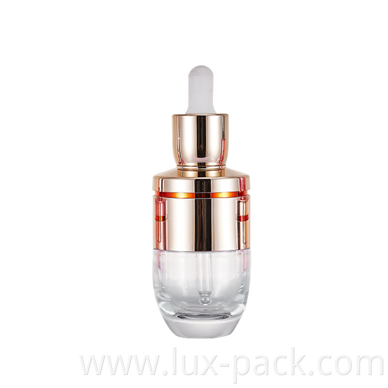 Essential oil packaging 5ml 10ml 15ml 20ml 30ml clear green blue amber glass dropper bottle